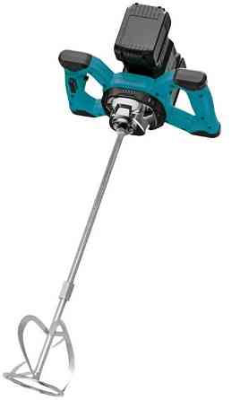 Акумуляторний будівельний міксер BX-3438, безщітковий, 2х48В 5.0Аг, М14, 6 швидкостей, плавнувий пуск Одеса