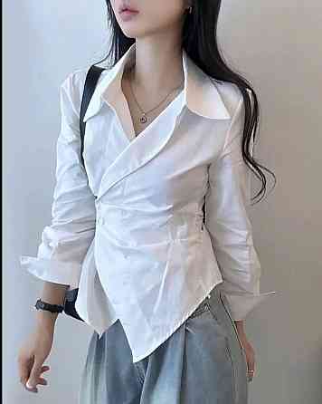 Жіноча стильна сорочка з щільного котону ( Турція ) Одеса