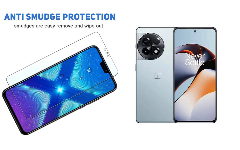 Защитное стекло NeoGlass для OnePlus 11R 5G – ультрапрозрачное и устойчивое Киев - изображение 3