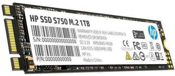 Накопичувач SSD 1 TB HP S750 M.2 2280 3D NAND (16L57AA) ( 24607 ) Харьков