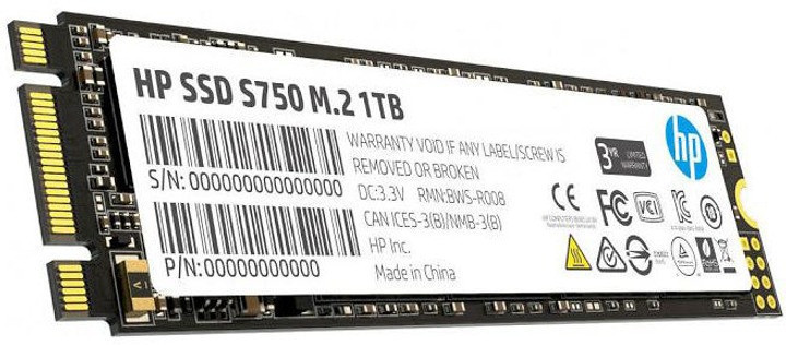 Накопичувач SSD 1 TB HP S750 M.2 2280 3D NAND (16L57AA) ( 24607 ) Харьков - изображение 2