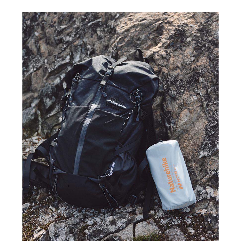 Матрас надувной одноместный UL Naturehike CNK2450WS012, 186*64, серый Ровно - изображение 4