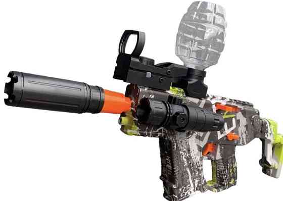 Автомат Калаш на орбизах Орбиган, прицел, лазер, светящиеся пули. Харьков