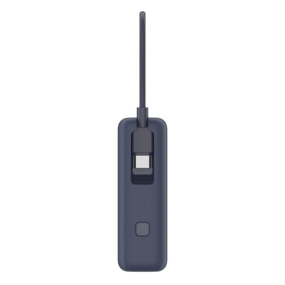 Павербанк 10000 mAh Xiaomi 33W швидка зарядка вбудований кабель Ice Blue power bank повербанк Одеса - фото 2