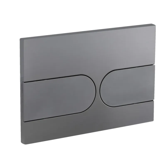 Панель змиву Koer KT-0604-07 240x160x10mm пластикова, кнопка закруглена   ( KR5325 ) 26889 Харків