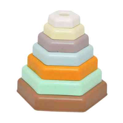 Развивающая игрушка Tigres ECO Пирамидка, ELFIKI (39919) Винница