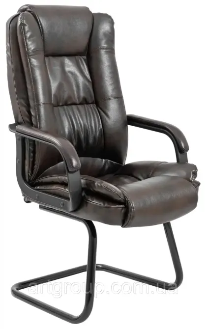 Офисное Конференционное Кресло Richman California Titan Dark Brown CF Пластик Рич Коричневый Днепр - изображение 5