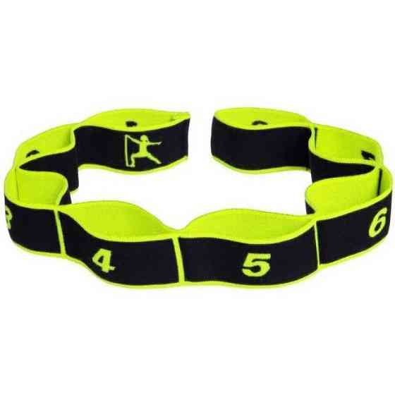 Еспандер стрічка EasyFit EF-1682-GN з петлями для тренувань, зелений Вінниця