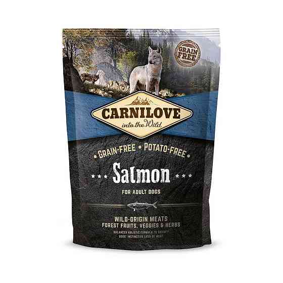 Сухий корм Carnilove Salmon для дорослих собак всіх порід, лосось, 1,5 кг Вінниця