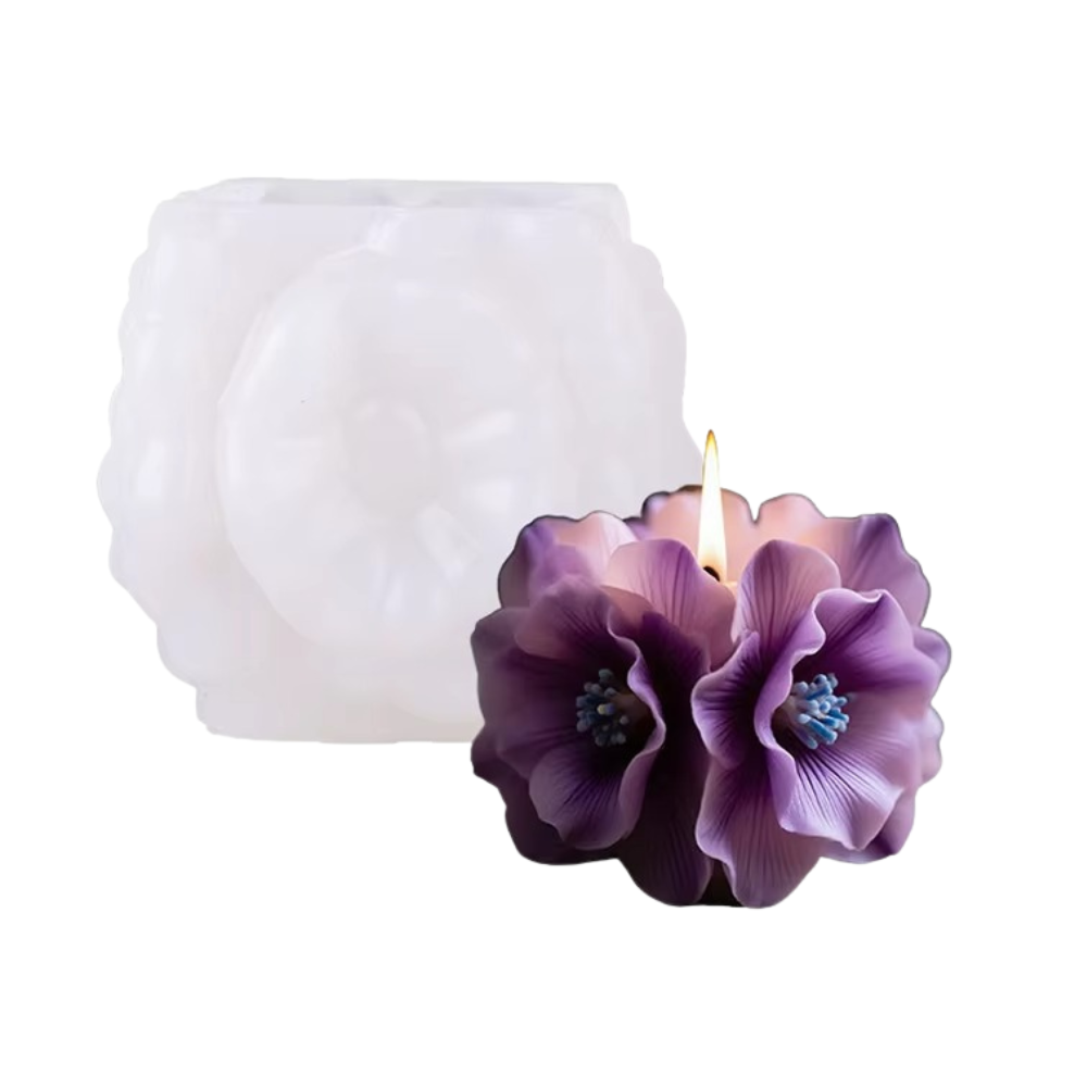 Силиконовая форма для изготовления свечи, молд для свечек из соевого,пчелиного воска и парафина 84 х 70 мм Каменец-Подольский - изображение 2