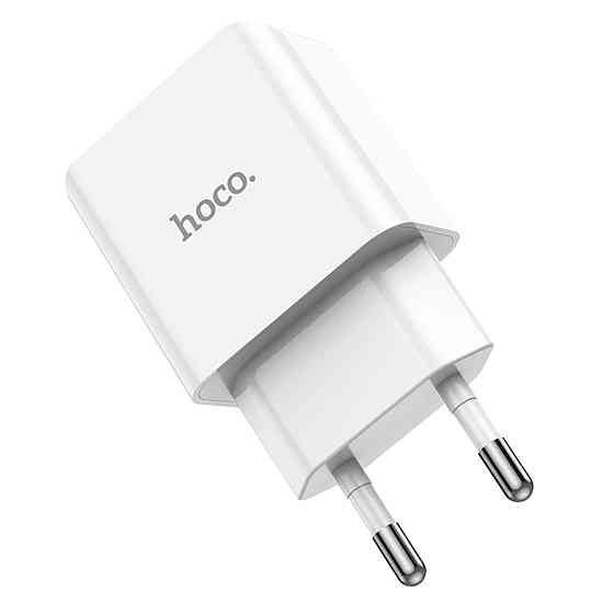 Мережевий зарядний пристрій HOCO C106A Leisure single port charger White Київ