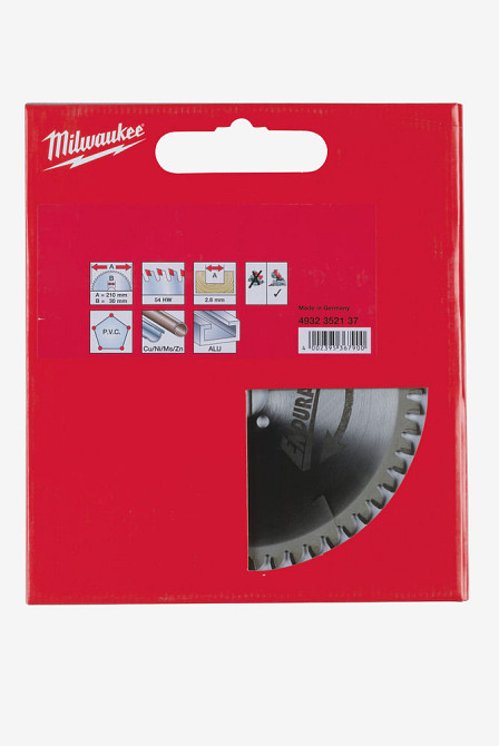 Диск пиляльний MILWAUKEE, Ø210/30мм, 54 зуб. (знято) Одеса - фото 2