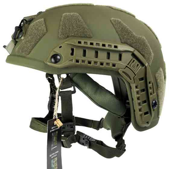 Защитный шлем каска FAST Hight Cut (класс IIIA NIJ) размер L Оливковый Винница