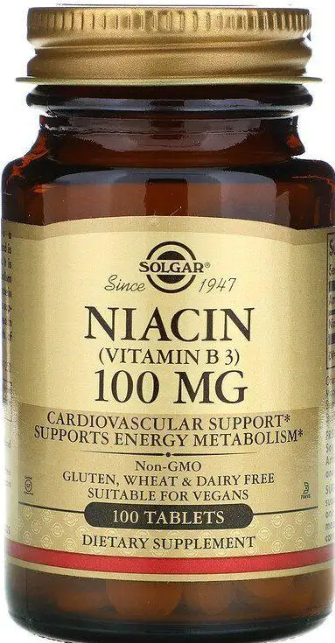 Вітамін В3 Solgar Vitamin B3 100 таб Київ - фото 1