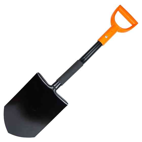 Flora Лопата штыковая с металлической ручкой 285×195×800мм 1.6кг (американка) FLORA (5045224) Київ