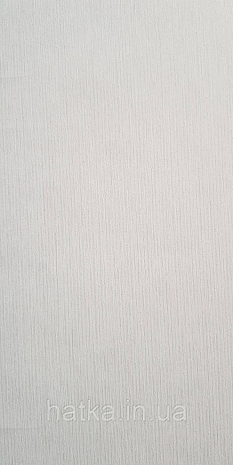Обои винил на флизелине Grandeco Time метровые однотонные тонкая полоска белые Киев - изображение 1