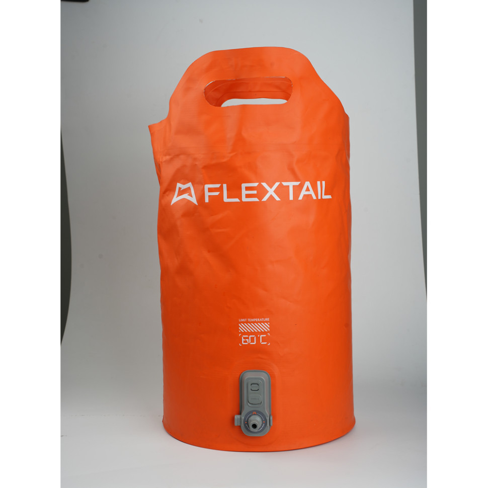 Душ портативний із ємністю та насосом Flextail Tiny Shower Bucket, 20л, помаранчевий Киев - изображение 14