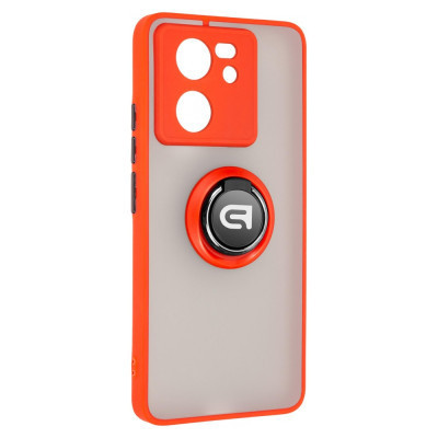 Чехол для мобильного телефона Armorstandart Frosted Matte Ring Xiaomi 13T / 13T Pro Red (ARM72720) Винница - изображение 1