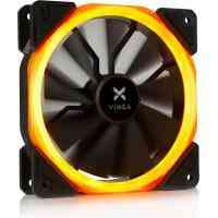 Кулер до корпусу Vinga LED fan-01 orange Киев