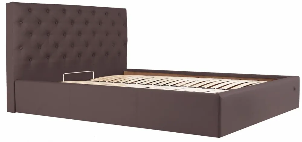 Кровать Coventry Comfort 120 х 190 см Fly 2231 С подъемным механизмом и нишей для белья Темно-коричневый Киев - изображение 2