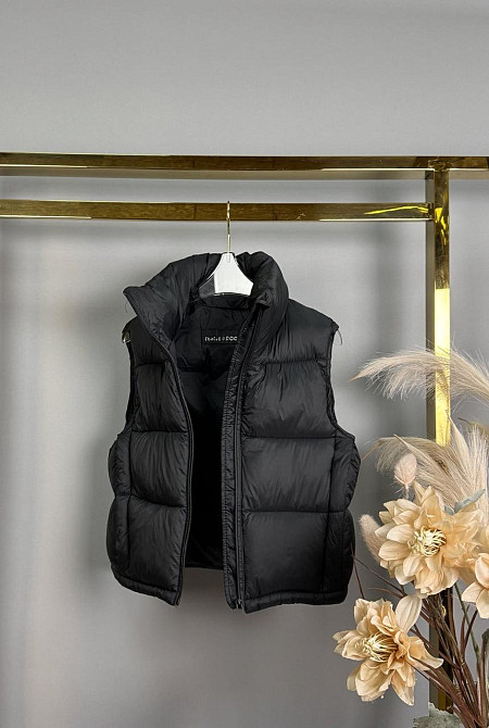 Детская черная жилетка для девочки 152 Николаев - изображение 2