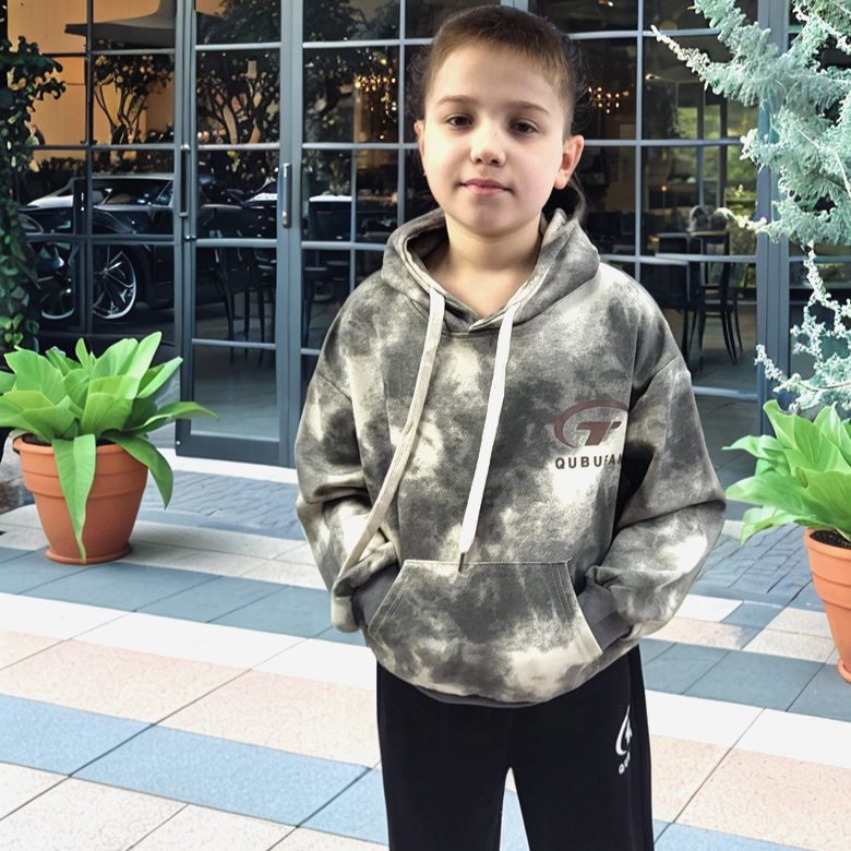 Детский спортивный костюм оверсайз двунитка для мальчика подростка на 9,10,11,12 лет Николаев - изображение 3