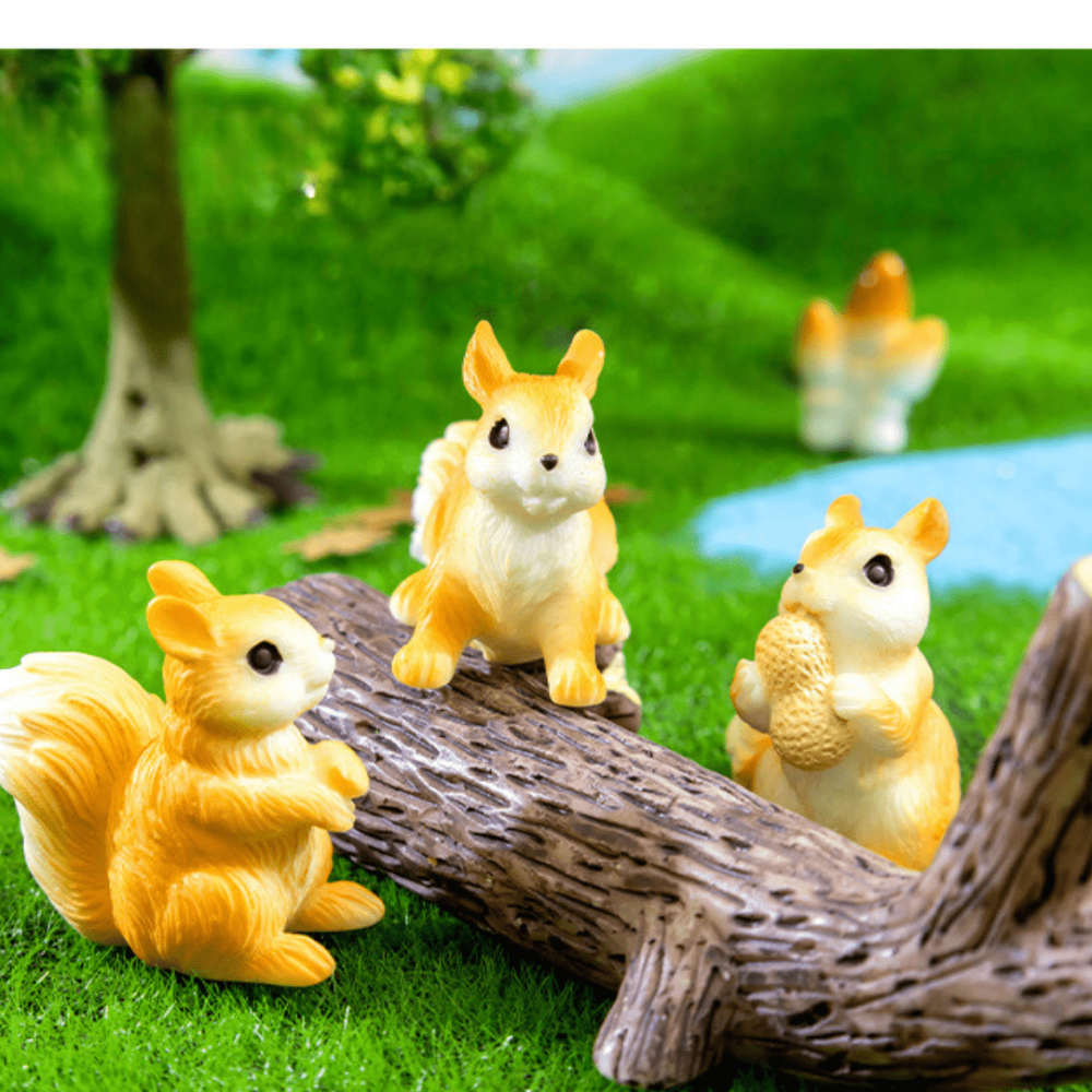 Декоративна фігурка Білочка для флораріуму, декору, міні-саду, мікроландшафту, мініатюри і творчості Одеса - фото 4