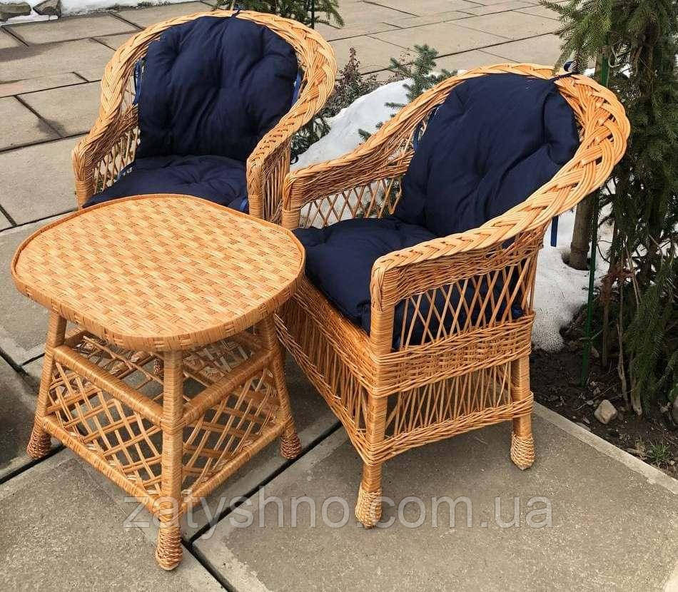 Мебель плетеная из лозы  с накидками на кресла Киев - изображение 1