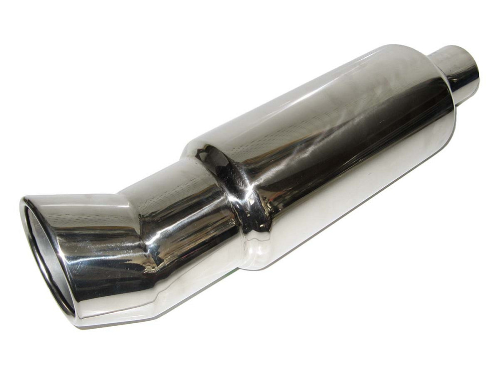 Прямоточный глушитель НГ-0705 d-60mm нержавейка Винница - изображение 1