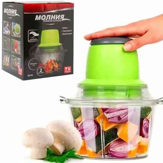 Чоппер для кухни Молния, Блендер для приготовления соусов и десертов, Блендер с 4-ма лезвиями VN-12 Львов