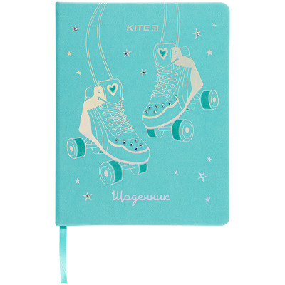 Дневник школьный Kite Roller-skates твердая обложка (K22-264-3) Винница - изображение 1