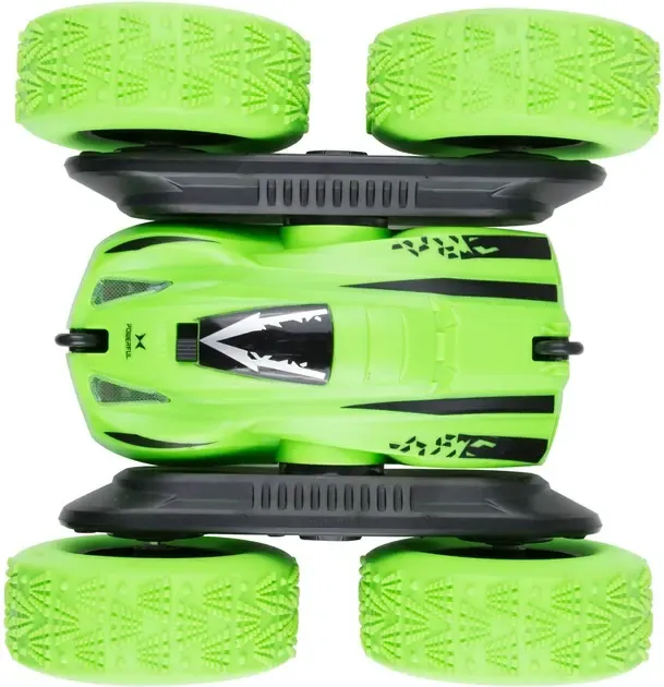 Машинка перевертыш вездеход трюковая на радиоуправлении Ydjia Stunt Car D828 Green Коломыя - изображение 4