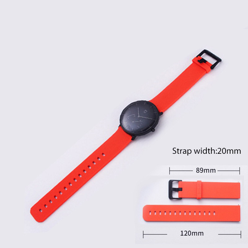 Ремінець для годинників Quartz (Помаранчевий) Миколаїв - фото 3