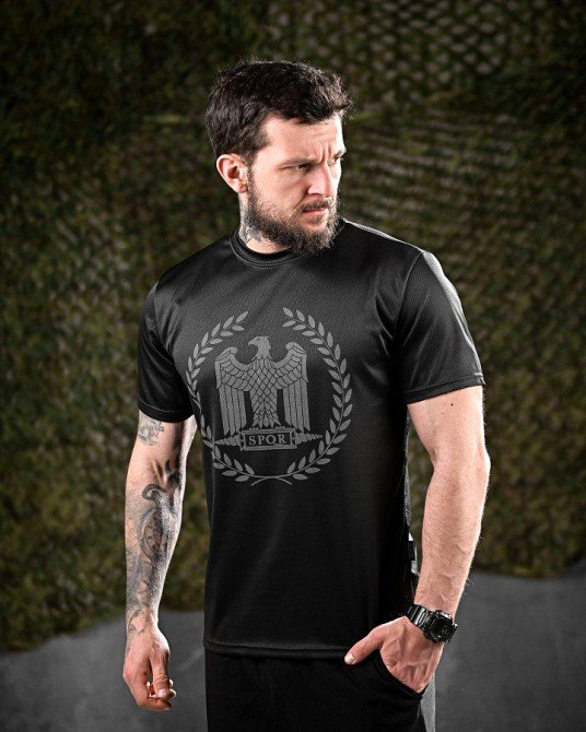 Футболка орел black oblivion ДЛ6521 Одесса - изображение 2