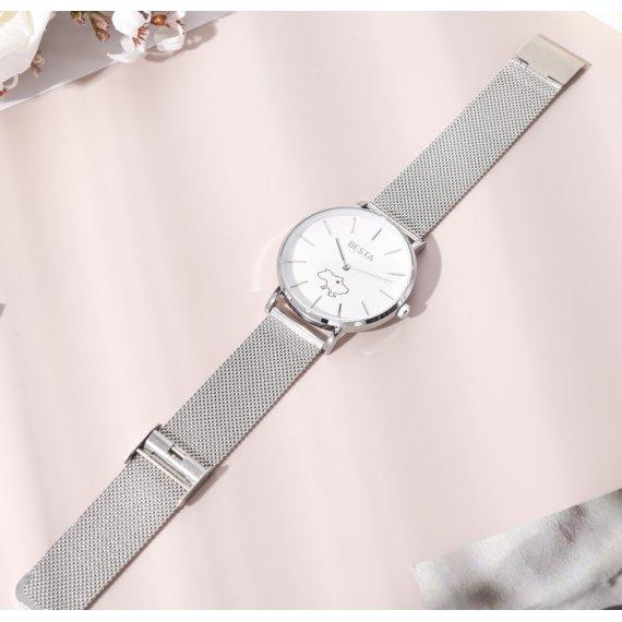 Годинник наручний класичний Besta Love UA Сріблястий Вінниця - фото 3