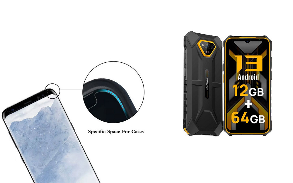 Захисне скло HyperGlass Pro для Ulefone Armor X13 – максимальна чутливість та захист Київ - фото 3
