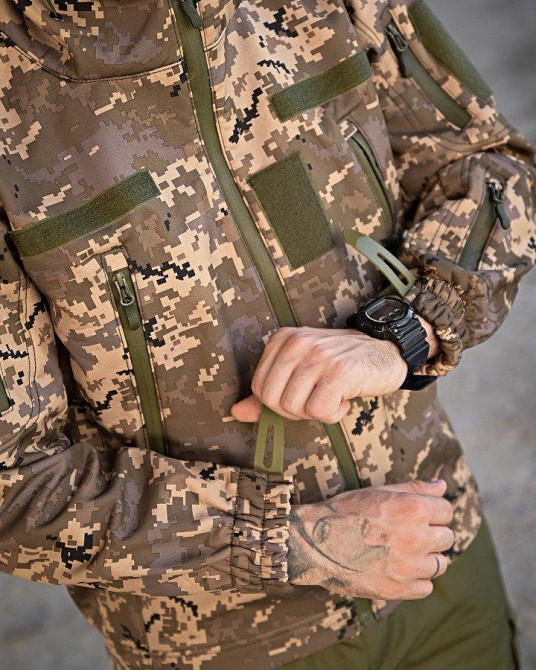 Весняна тактична куртка masad піксель Одеса - фото 6