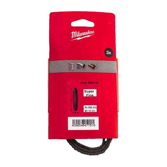 Стрічка полірувальна флісова MILWAUKEE, 10х330, (5шт) Одеса