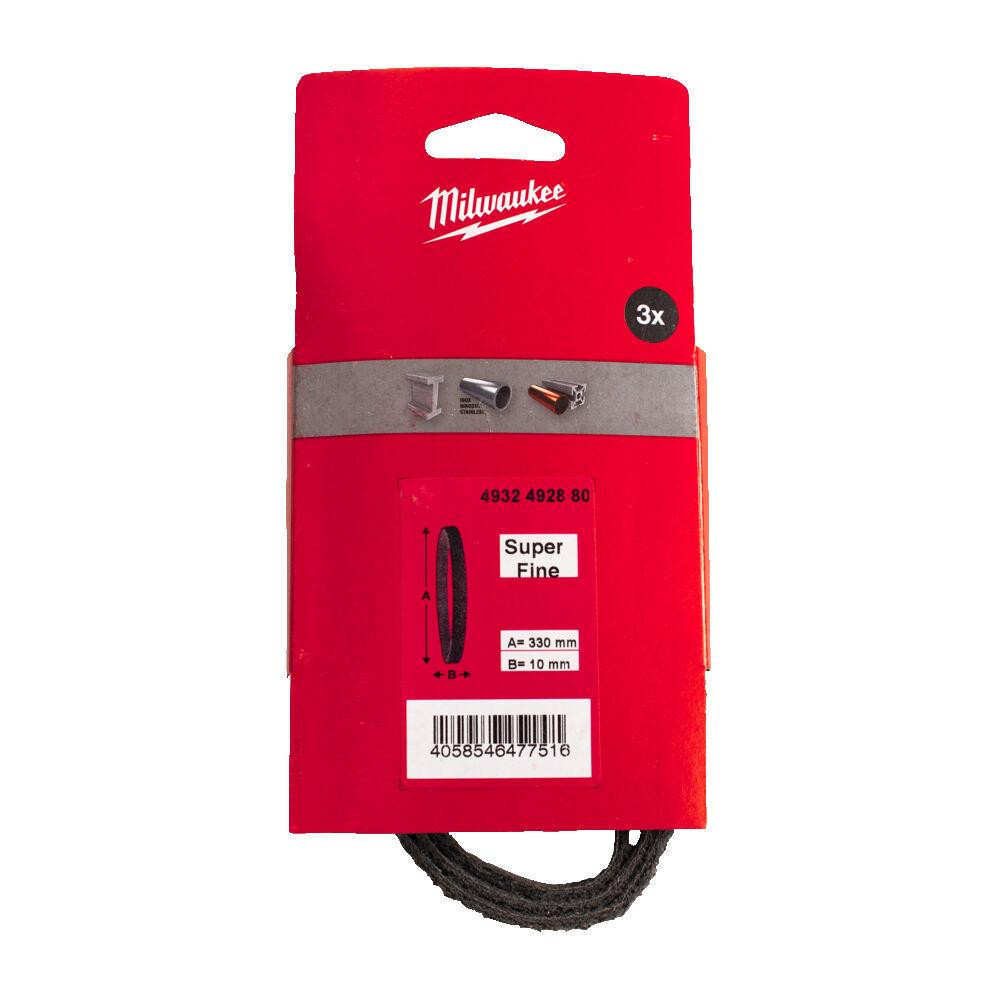 Стрічка полірувальна флісова MILWAUKEE, 10х330, (5шт) Одеса - фото 1