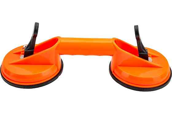 Знімач скла двозатискний з присосками (діам. 115мм, макс. вага до 40кг, пластик) ROCKFORCE RF-63404AH Одеса