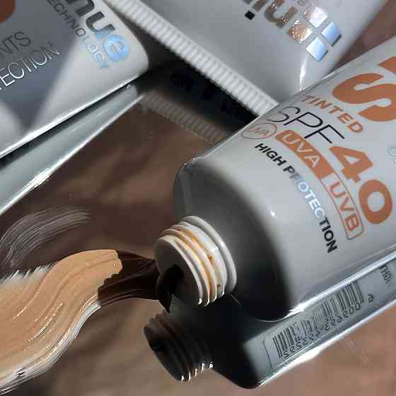 Солнцезащитный крем с тонирующим эффектом Sun-C SPF 40, средний Nimue, 60 мл Днепр