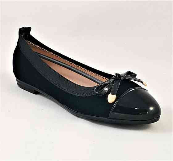 Жіночі Балетки Чорні Мокасини Туфлі Замшеві Лакові (розміри: 36,37,38,39,40,41) — 2 Дніпро