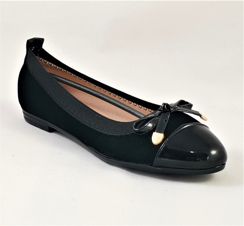 Жіночі Балетки Чорні Мокасини Туфлі Замшеві Лакові (розміри: 36,37,38,39,40,41) — 2 Дніпро - фото 3