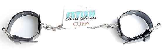 Наручники зі штучної шкіри Fetish Boss Series - Handcuffs with studs, BS3300092 Sex Aura Київ