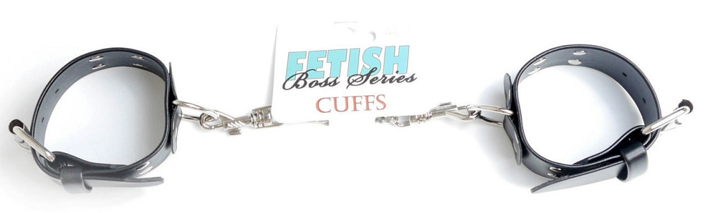 Наручники зі штучної шкіри Fetish Boss Series - Handcuffs with studs, BS3300092 Sex Aura Київ - фото 5
