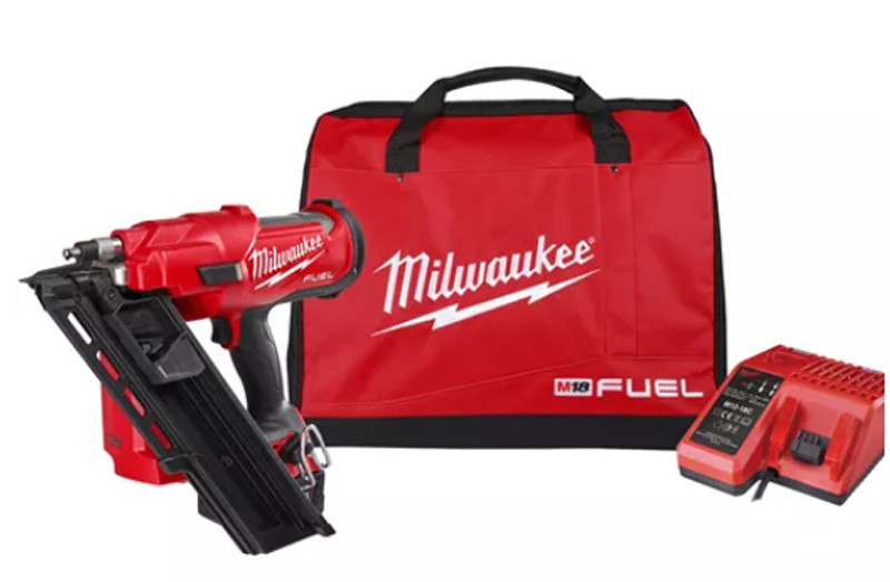 Цвяхозабивний пістолет акумуляторний MILWAUKEE, M18 FFN-502C, 50/90мм (+зар.прис., 2акум.Х5Аг, кейс) Одеса - фото 4
