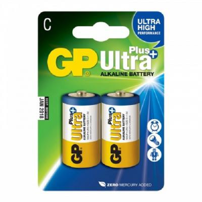 Батарейка Gp C GP Ultra Plus Alkaline LR14 * 2 (14AUP-U2 / 4891199100390) Вінниця - фото 1