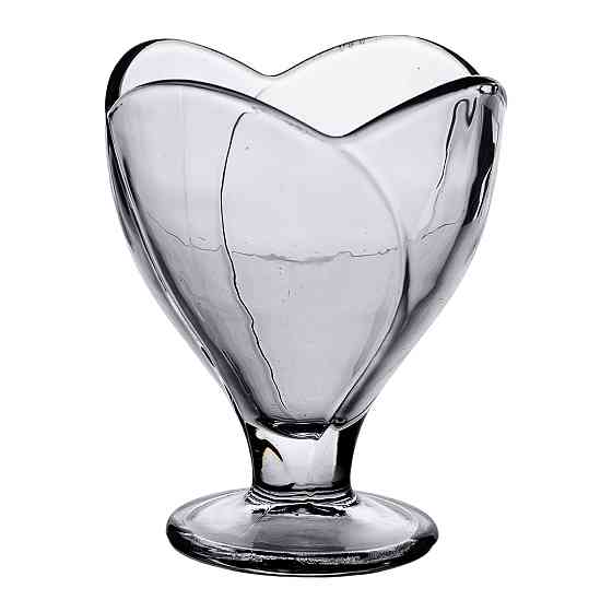 Yiwu Набір креманок на ніжці 6 шт креманки скляні для десертів, морозива, желе набір 180 мл HP- Коломыя