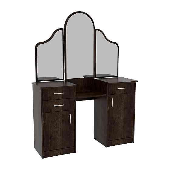 Стол туалетный Трюмо Диана, Дуб Конкордия, 1200/420/1630 Львов