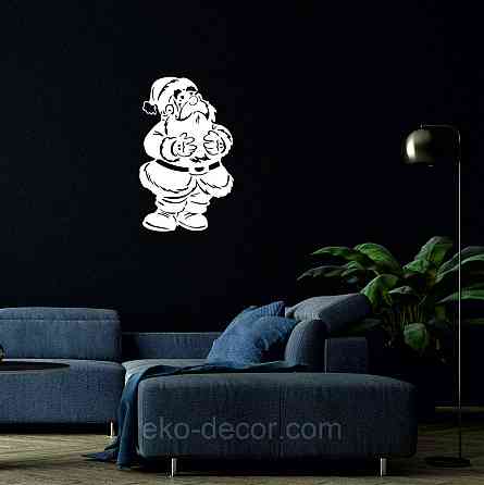 Декоративне настінне Панно «Дід Мороз», Декор на стену Київ